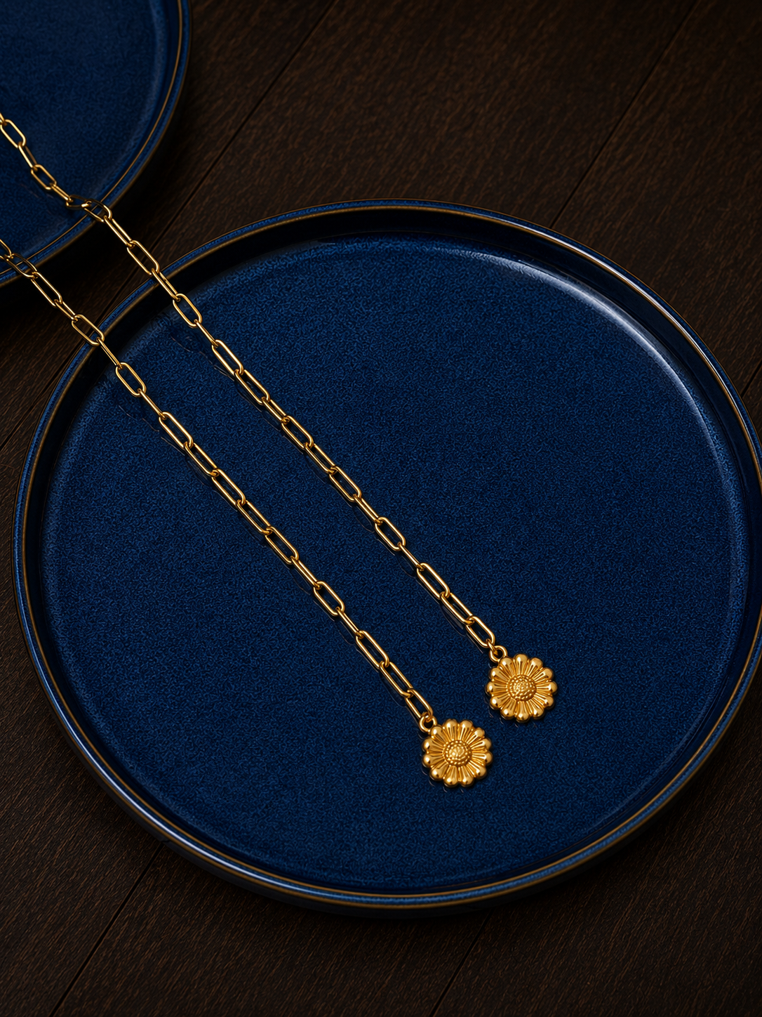 Pendentif fleurs